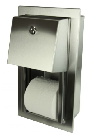 FROST 165-R DISTRIBUTEUR ENCASTRÉ PAPIER TOILETTE PETIT ROULEAU