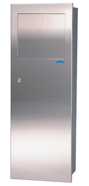 FROST 340A POUBELLE ENCASTRÉE 22LITRES INOX