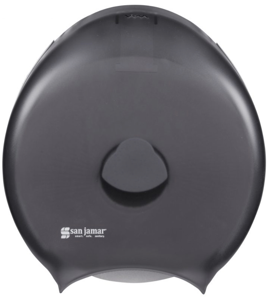 SJ-R2000TBK DISTRIBUTEUR DE PAPIER HYGIÉNIQUE SIMPLE JUMBO 9" NOIR