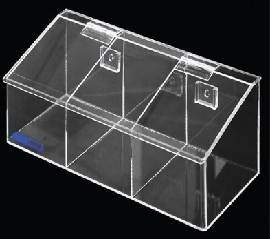 EM-4021-03 DISTRIBUTEUR À 3 COMPARTIMENTS POUR FILETS À CHEVEUX 