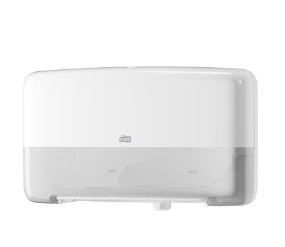 TORK-5555200 DISTRIBUTEUR PAPIER HYGIENIQUE DOUBLE BLANC MINI JUMBO BLANC