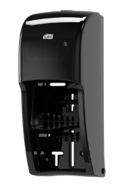 TORK-555628 DISTRIBUTEUR PAPIER HYGIÉNIQUE DOUBLE NOIR