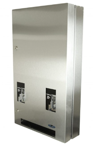 FROST-608-3 DISTRIBUTRIBUTRICE DE  SERVIETTE HYGIÉNIQUE ET TAMPON FINITION INOX