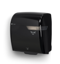 KG-09989 DISTRIBUTEUR PAPIER À MAIN EN ROULEAU ÉLECTRONIQUE HYBRIDE TITAN NOIR