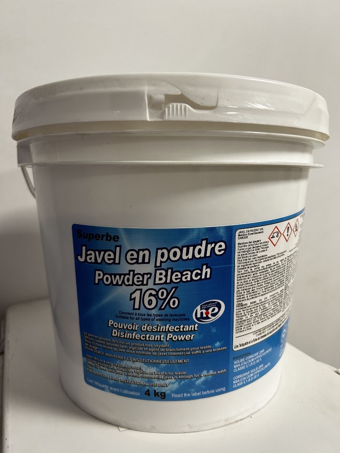 GSO JAVEL POUDRE16% LESSIVE 4KG