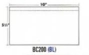 BC200-ENVELOPPES D'EXPÉDITION CLAIRE 10.5''X5.5'' 1000/CAISSE
