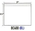 BC400 - ENVELOPPES D'EXPEDITION CLAIRE 1000/CS (5.5''X7'')