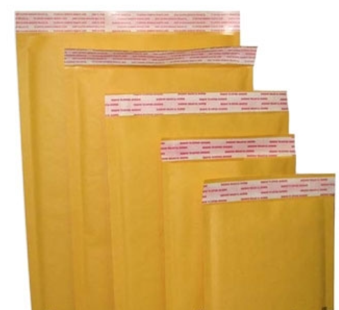 ENVELOPPE À BULLES #2 AVEC BANDE AUTOCOLLANTE 8.5''X12'' 100/CAISSE