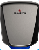 Q-973 SÉCHOIR À MAIN VERDEDRI STAINLESS BROSSÉ 120/208/240V 60HZ 1000W