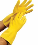 GANTS DE MENAGE JAUNE GRAND