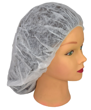 EM-4401-10 BONNET CHEVEUX BLANC 19'' 100/SACS-1000/CS