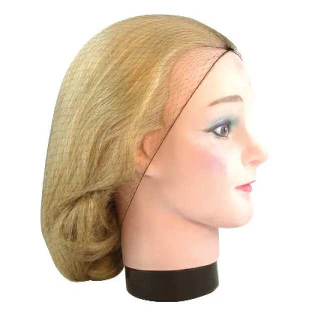 EM-9585 FILETS À CHEVEUX 21'' MAILLE FINE INVISIBLE BRUN 18X12/CAISSE