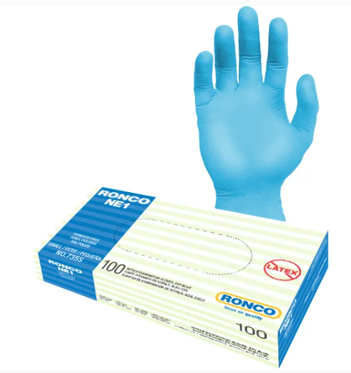 RC-735XL GANT NITRILE MÉDICAL BLEU XLARGE NON-POUDRÉ 100/BTE 3.5 MIL