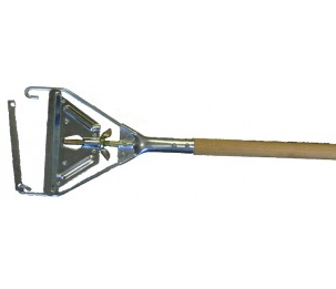 BVS-L6805 MANCHE DE MOPPE BOIS/TETE DE METAL 54''