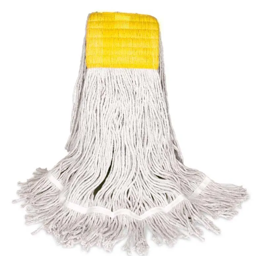 BVS-CBLFT20 MOPPE COTON 20OZ BRINS ATTACHÉS AVEC BANDE LARGE