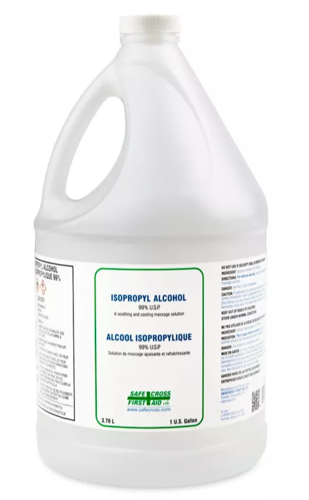 GSO ALCOOL ISOPROPYLIQUE 99% 4X4L/CS