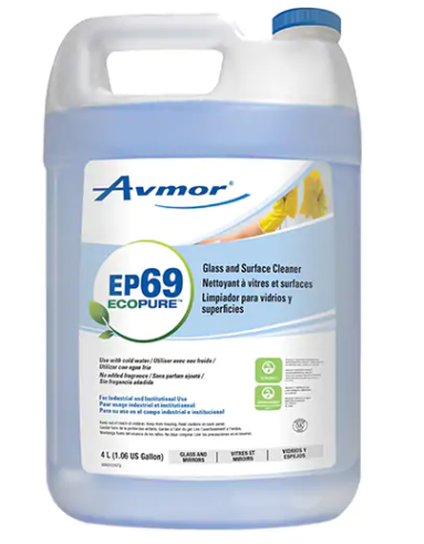 AVMOR-EP69 NETTOYANT A VITRES ET SURFACES 1.8L