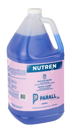 PARALL NUTREN(VENDU-4X4LITRES)NETTOYANT NEUTRE CONC CITRON 4X4L