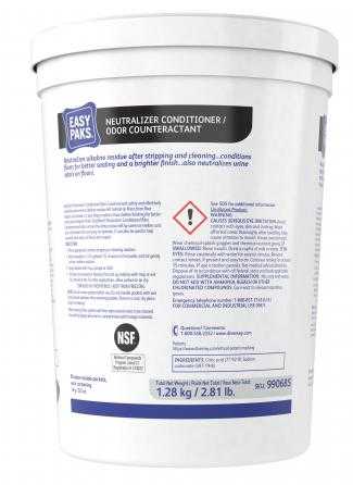 JD-990685 NEUTRALISANT D'ODEURS ET RÉSIDUS ALCALIN EASY PAKS® 90/POT