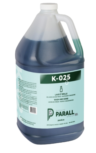 PARALL ''K-025'' NETTOYANT LAVE ET BRILLE TOUT-USAGE 4L