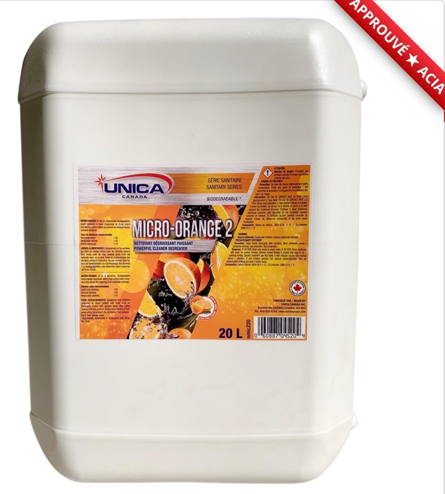 UNICA MICRO-ORANGE#2 N/DEGR 20L NMIC220