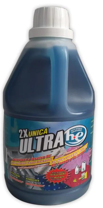 UNICA-NUHE04 ''ULTRA HE'' DÉTERGENT À LESSIVE 4L 