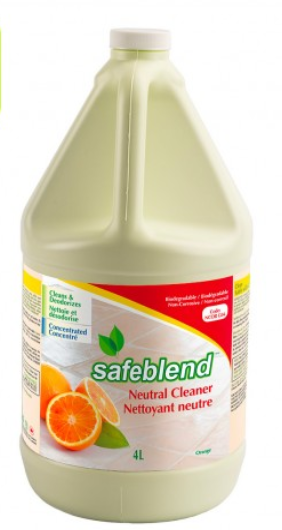 SAFEBLEND-NCOR(4L) NETTOYANT NEUTRE FRAGRANCE ORANGE 4L