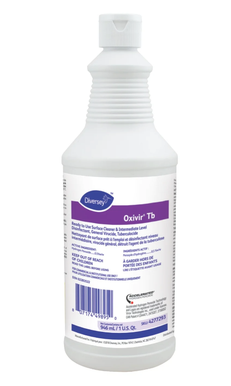 DIVERSEY-4277293 OXIVIR TB 12X946ML/CS