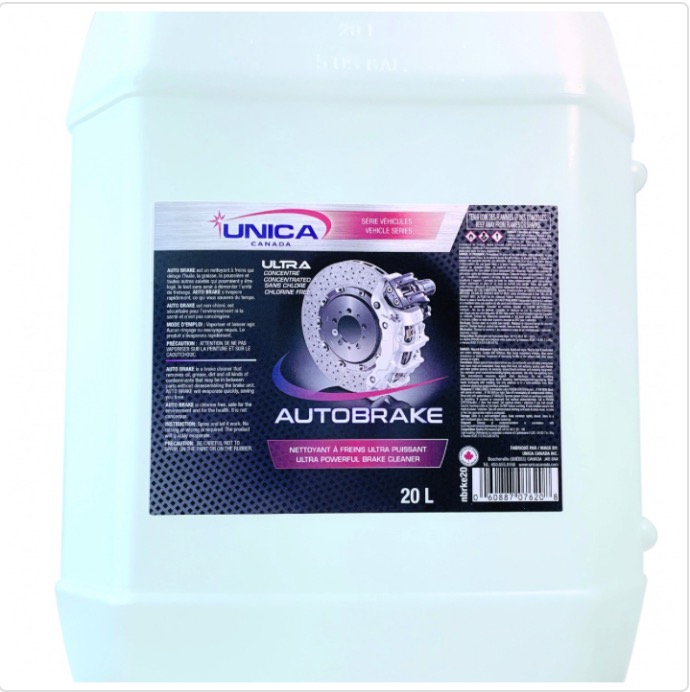 UNICA AUTOBRAKE 20L NETTOYANT À  FREINS