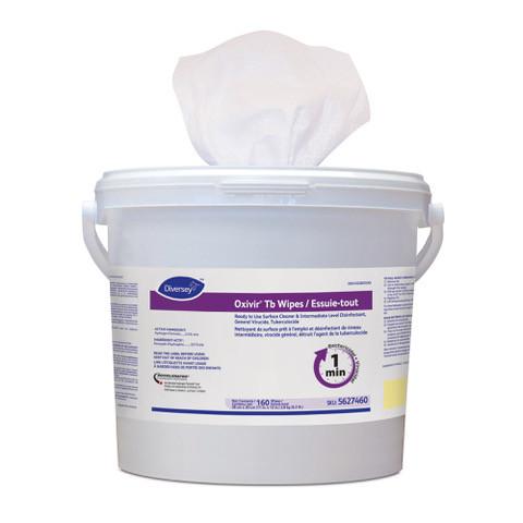 JD-5627460 LINGETTES OXIVIR TB ''160/POT-4 POTS/CS ''(SERVIETTES PLUS GRANDES)