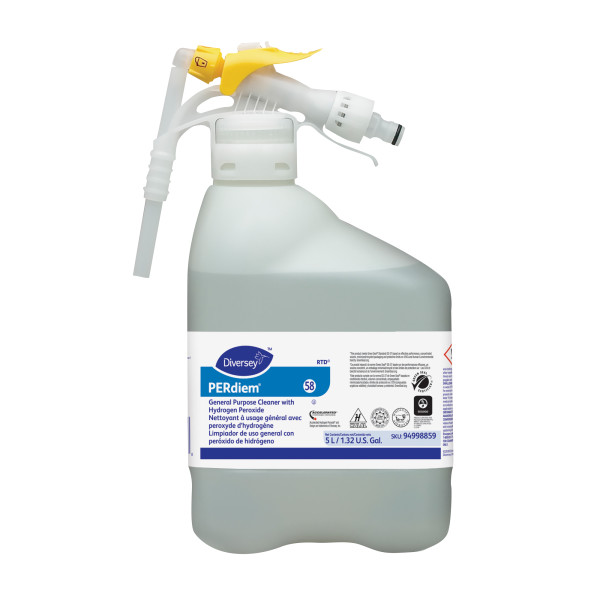 JD-94998859 PERDIEM 5L RTD NETTOYANT TOUT-USAGE + PEROXYDE D'HYDROGÈNE