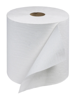 TORK-RB8002 PAPIER A MAIN EN ROULEAU BLANC 6X800'/CAISSE