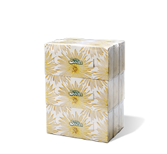 KG-10874 MOUCHOIRS WHITE SWAN 2PLIS 9X100F