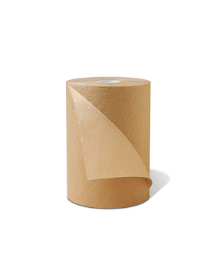 KG-01845 PAPIER MAIN ROULEAU BRUN 12X425'/CAISSE