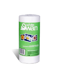 KG-01890 ESSUIE-TOUT WHITE SWAN EMBALLÉ INDIVIDUELLEMENT 24X90F/CAISSE 