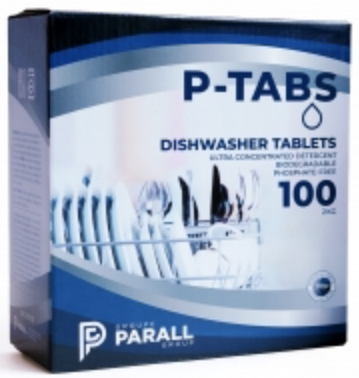PARALL ''P-TABS'' PASTILLES POUR LAVE-VAISSELLE 100/BOÎTE