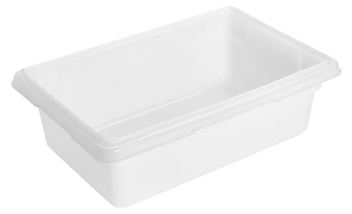 RUBBERMAID  FG350900WHT - BAC ALIMENTS BLANC 
3,5 GAL 18" X 12" X 6" BLANC