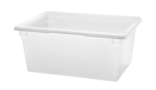 RUBBERMAID - 
FG352800WHT
BAC ALIMENTAIRE 
16,62 GAL 26" X 18" X 12",
BLANC