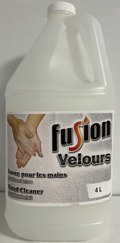 FUSION VELOURS SAVON MAIN BLANC 4L