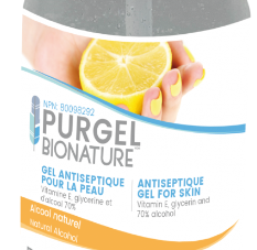 BIO-424 PURGEL CITRON 70% 4L DESINFECTANT POUR LES MAINS