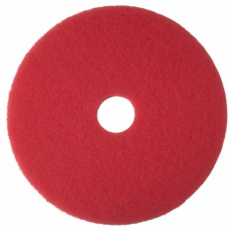 3M-5100 TAMPON 12'' ROUGE POUR LUSTRAGE