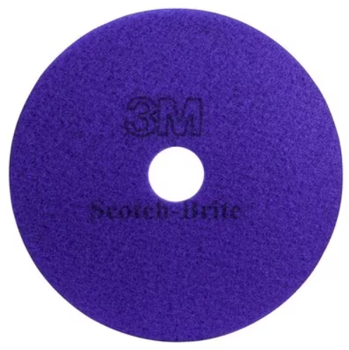 3M-F-PURPLE-13 TAMPON 13'' POUR NETTOYAGE ET POLISSAGE ''PURPLE'' VENDU 5/CAISSE