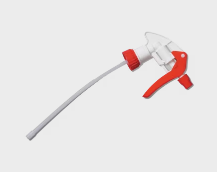 VILEDA-135008 VAPORISATEUR ROUGE ET BLANC TIGE 8''