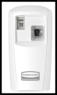 RUBBERMAID 
FG-1793532 DISTRIBUTRICE LCD MICROBURST 3000 ''BLANC'' (6/CS-VENDU UNITAIRE-)