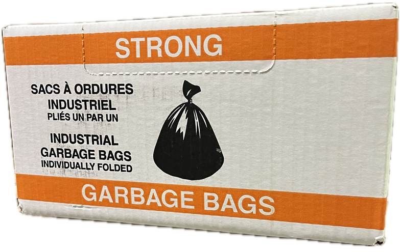 SAC À ORDURES NOIR FORT ''SELECT'' 26X36 250/CAISSE