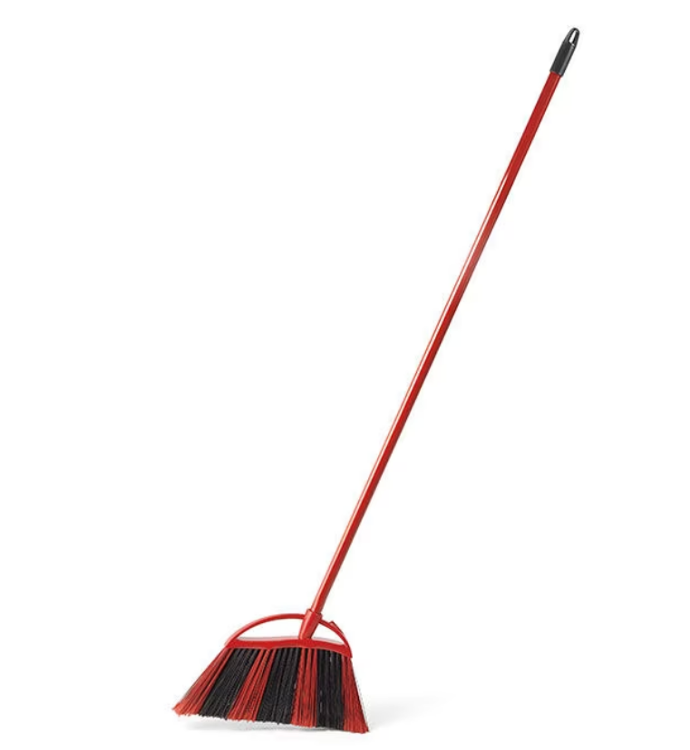 VILEDA-172165 BALAI DOMESTIQUE À ANGLE 14'' OSKAR AVEC MANCHE 48''