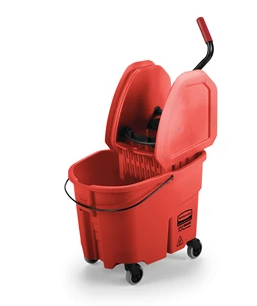 RUBBERMAID - 
FG757888RED CHAUDIERE ET ESSOREUSE 35 QT DOWN PRESS, ROUGE