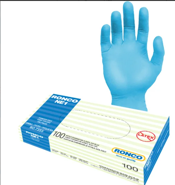 RC-735XXL GANTS NITRILE EXTRA EXTRA-LARGE BLEU 3.5MILL 100/BOITE