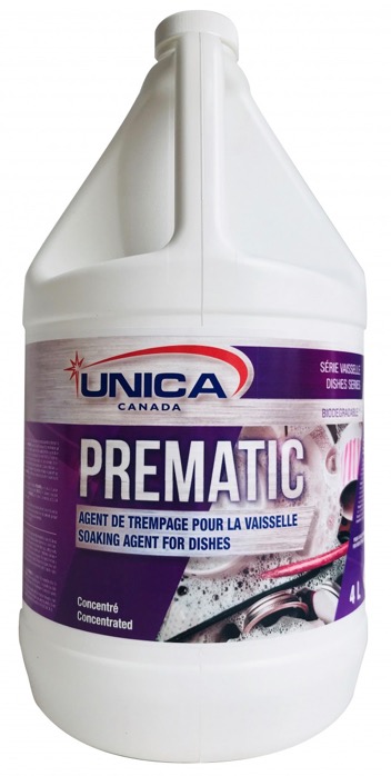 UNICA PREMATIC AGENT DE TREMPAGE VAISSELLE 4L