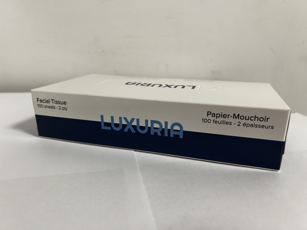 LUXURIA PAPIER MOUCHOIR 30X100 2 PLIS